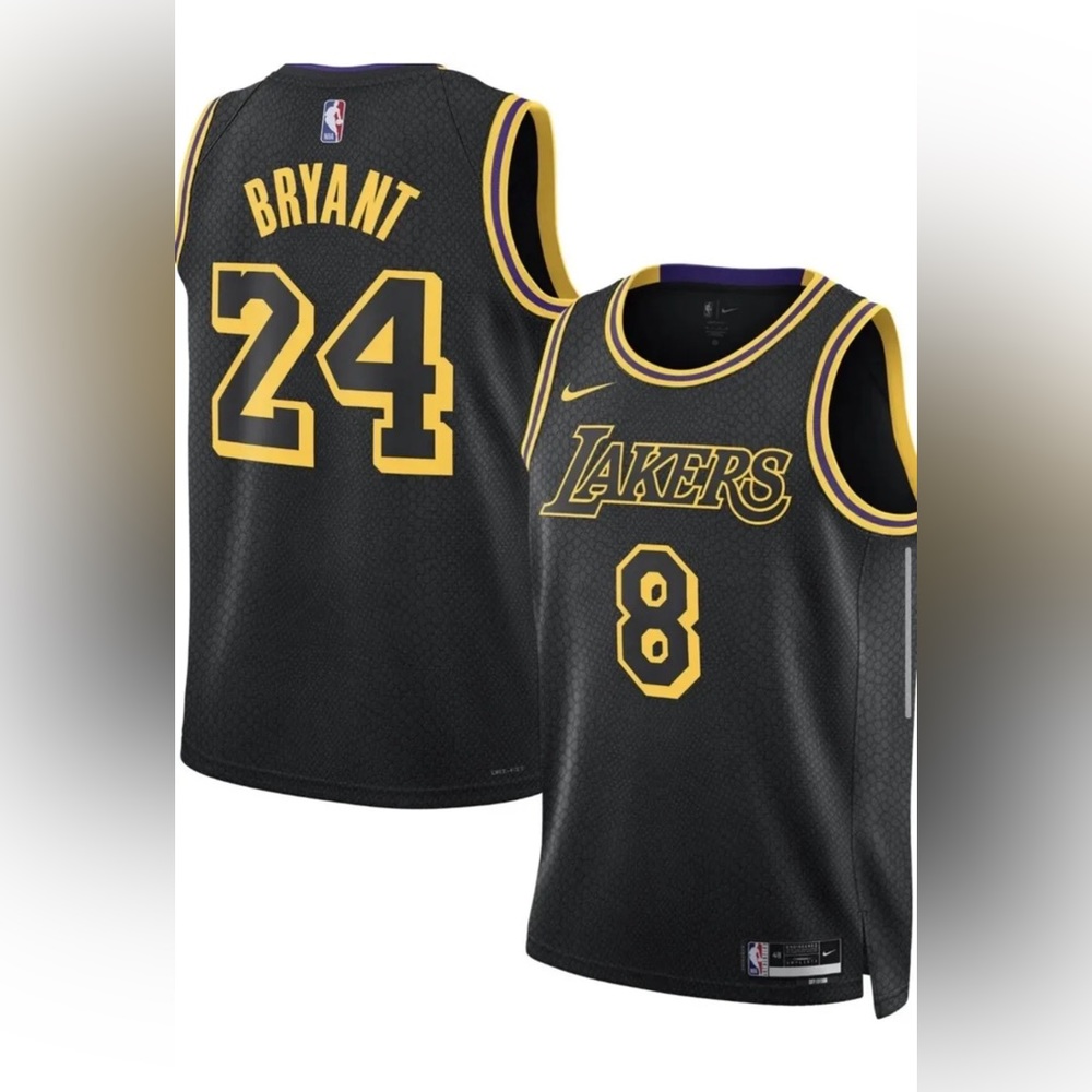 Los Angeles Lakers Jersey Kobe Bryant Mamba Edition Nike Swingman XL NBA